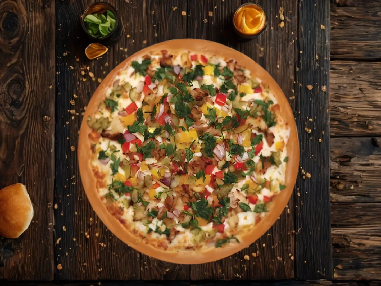 Chicken Shawarma Pizza - Medium