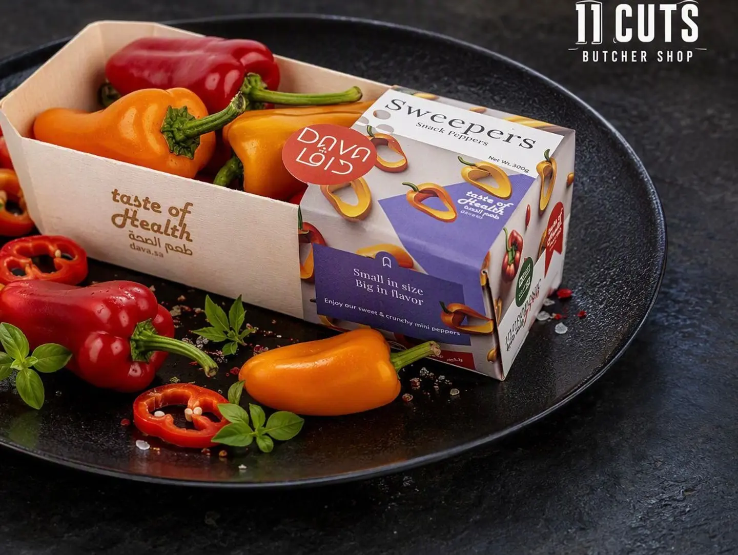 Hydroponic Snack Peppers Dava Per Pkt