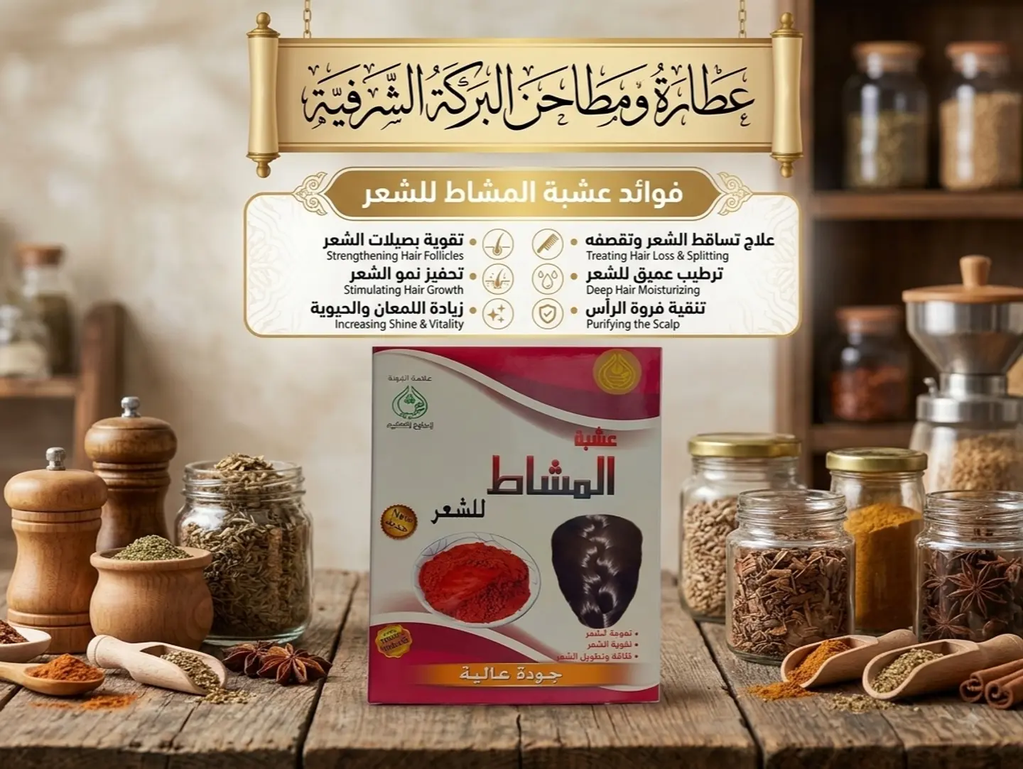 Hair Makka Herb