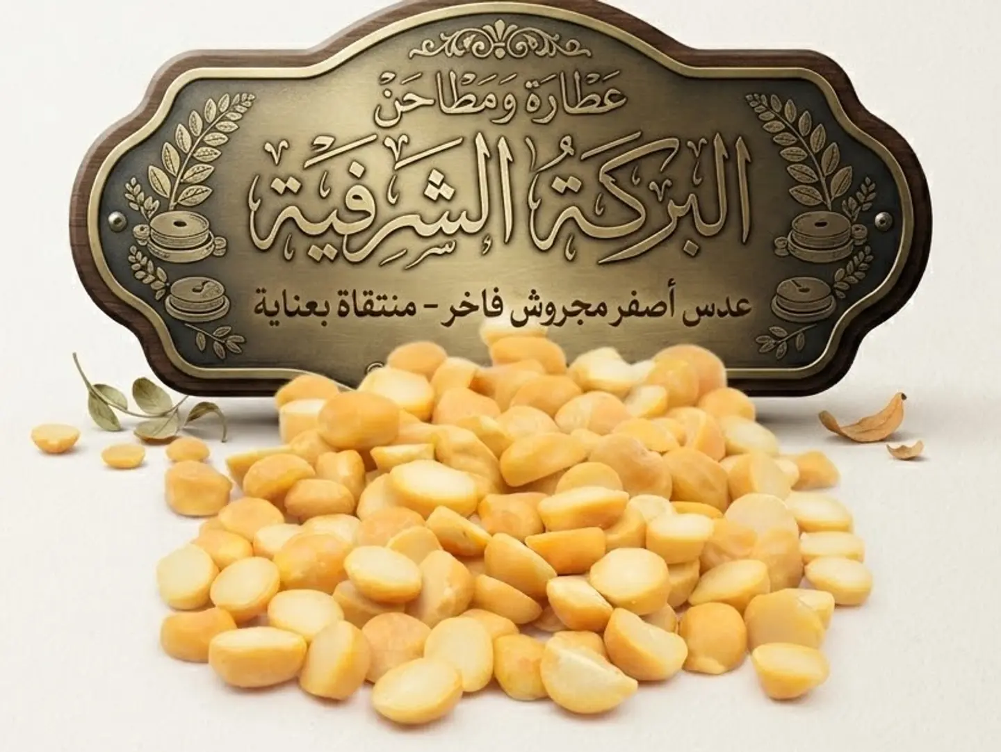 Crushed Yellow Chickpeas