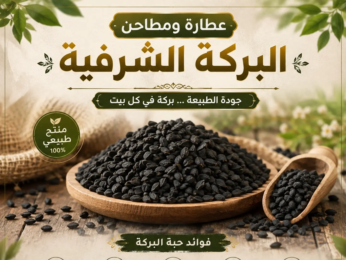 Syrian Grain Black Habat Al Baraka