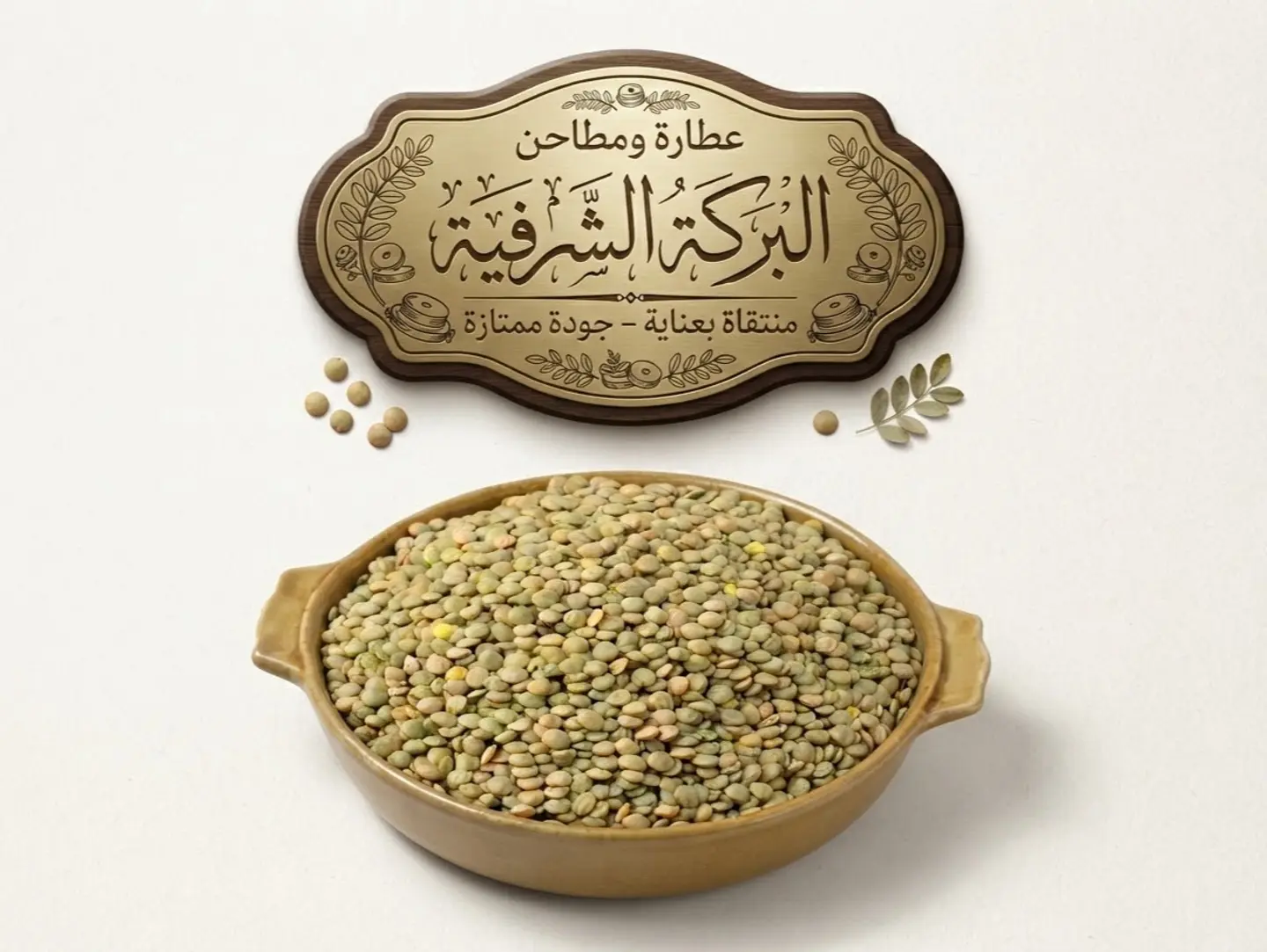 Crushed Green Lentil