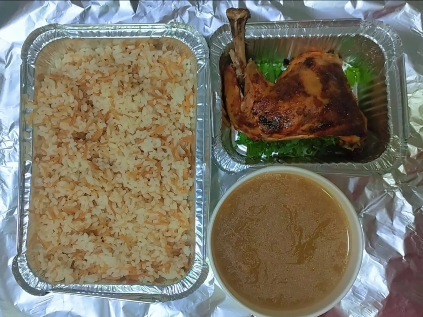 وجبة دجاج فرن