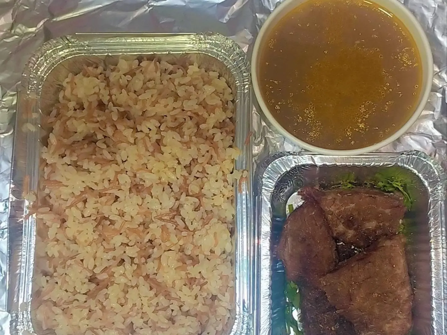 وجبة لحم محمر