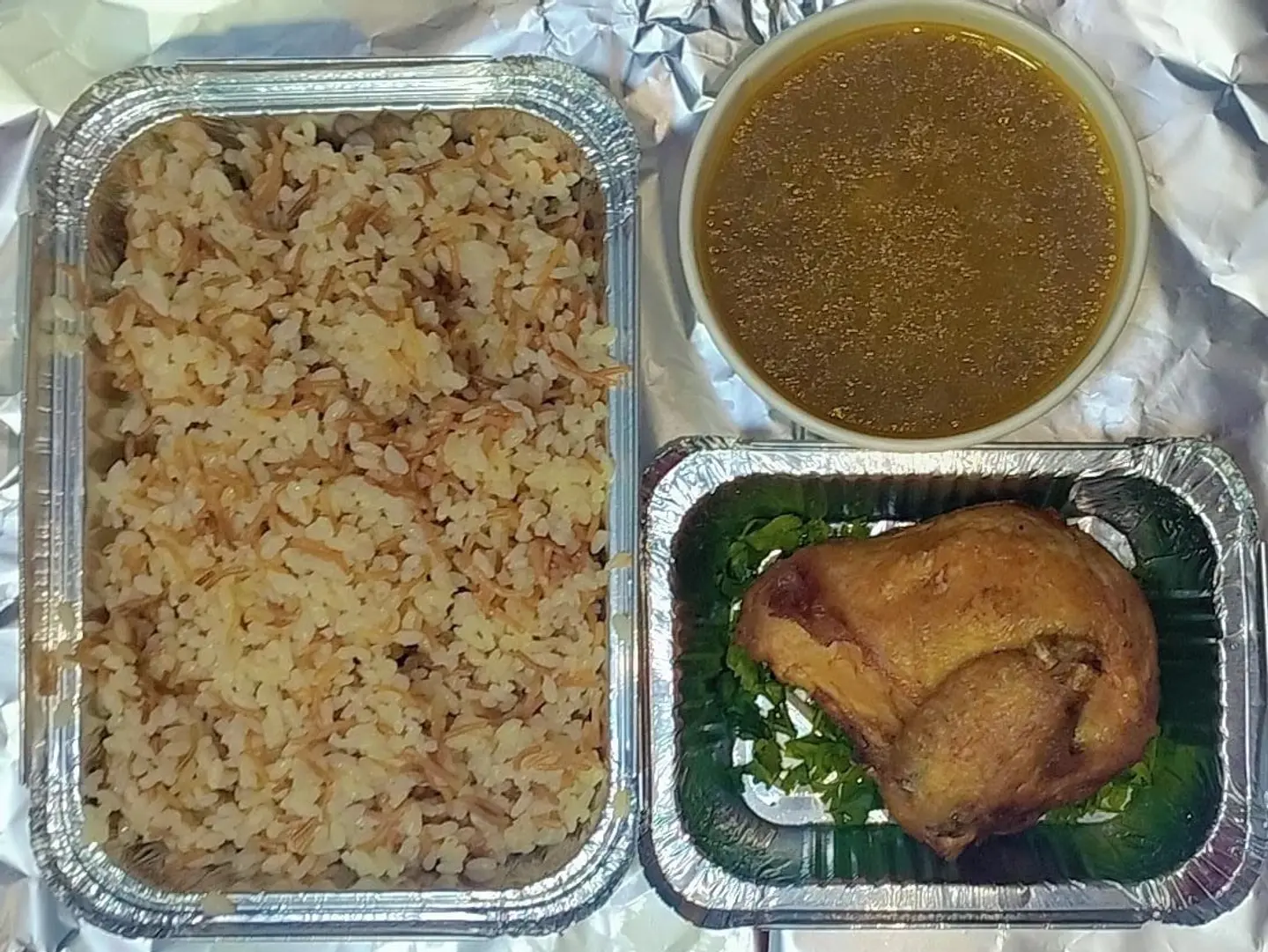 وجبة دجاج محمر