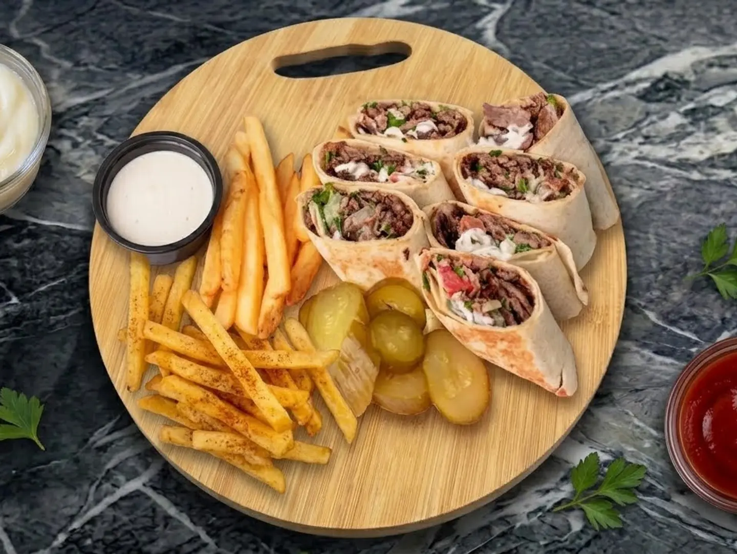 Large Arabic Meat Meal