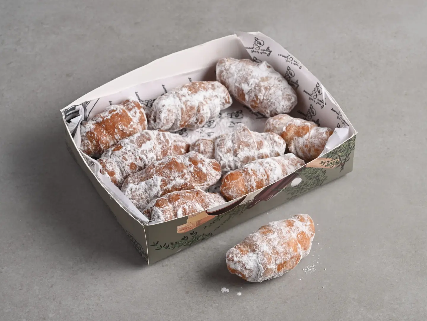 Small Croissant Donuts
