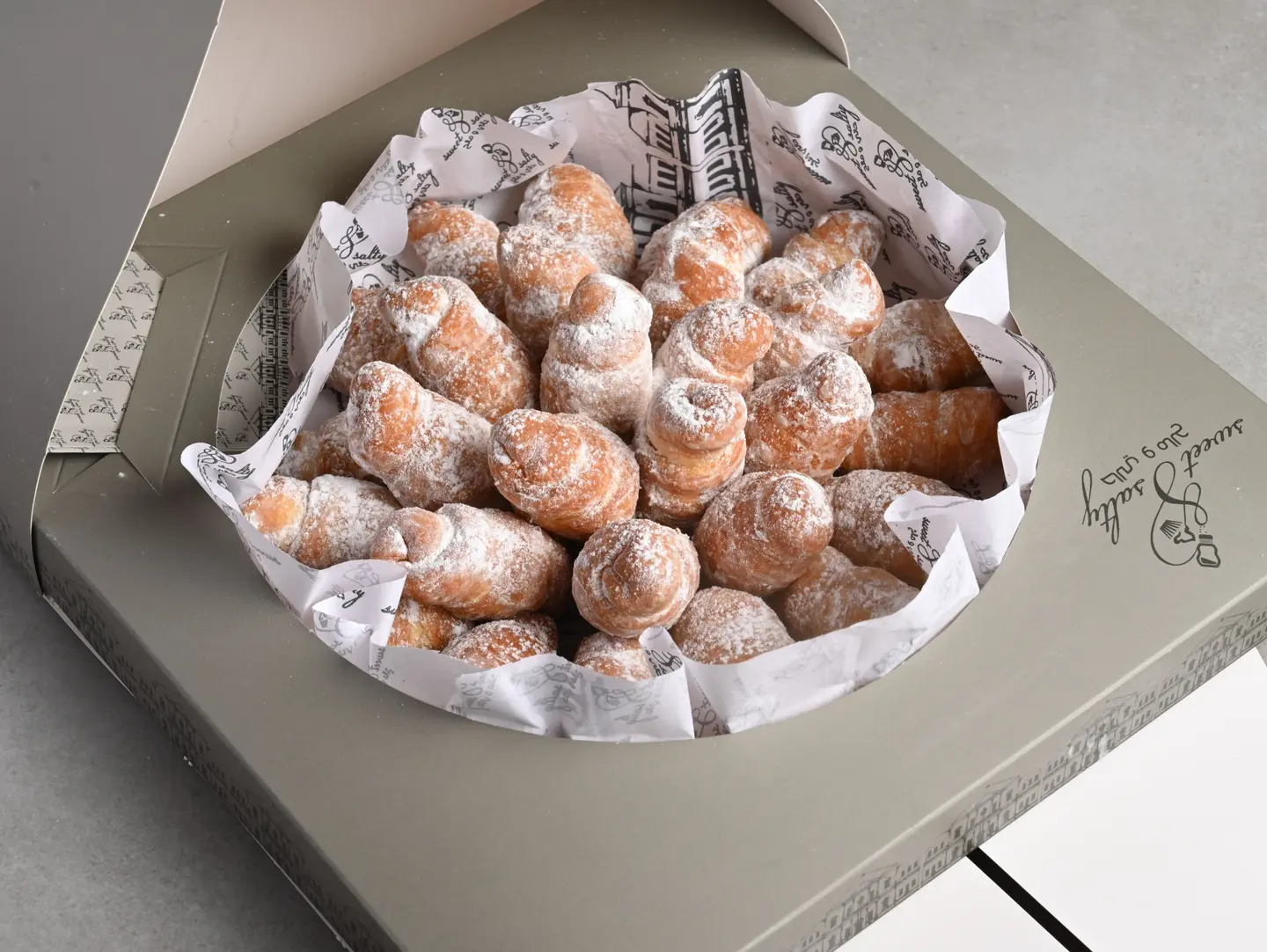 Large Croissant Donuts
