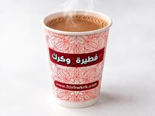 نسكافيه مع حليب كبير