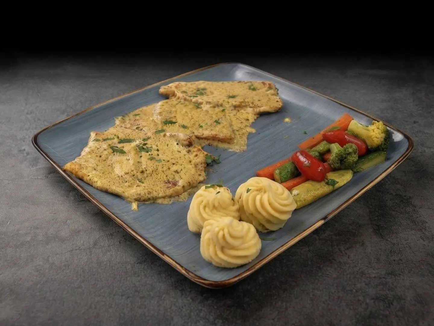Chicken With Pesto Sauce