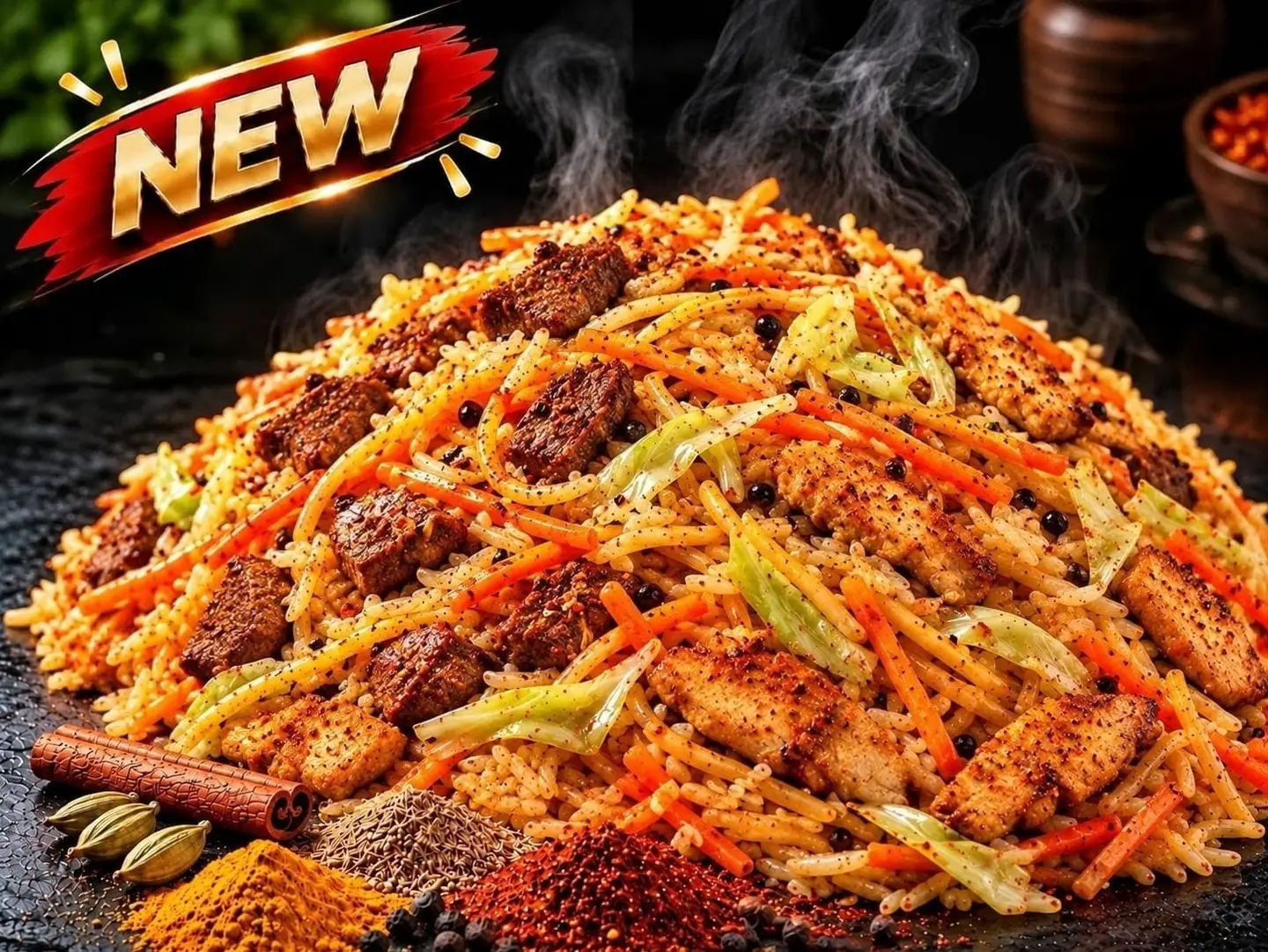Mandi Noodles With Rice