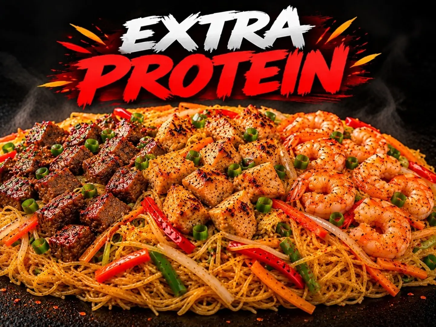 Singapore Rice Noodles - Chicken Breast
