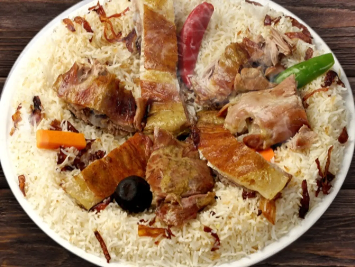 Lamb Mandi With Basmati Rice