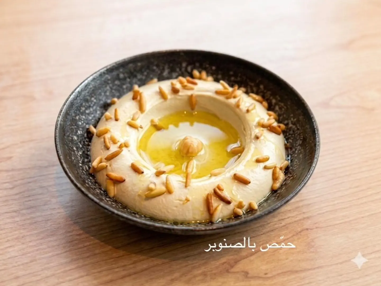 حمص بالصنوبر