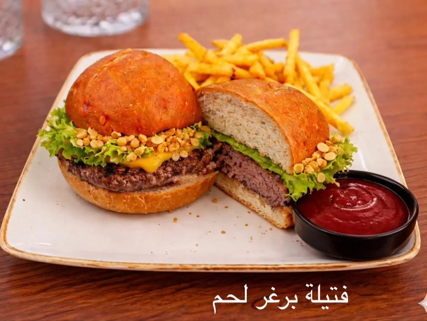 برجر فتيلة