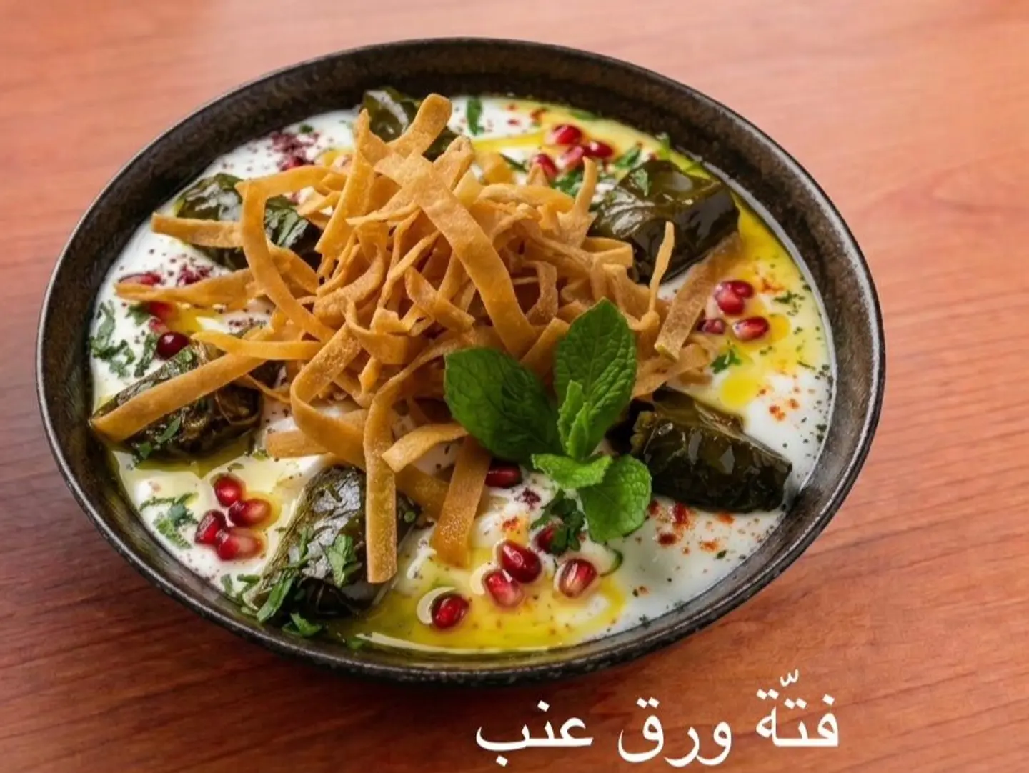 فتة ورق عنب