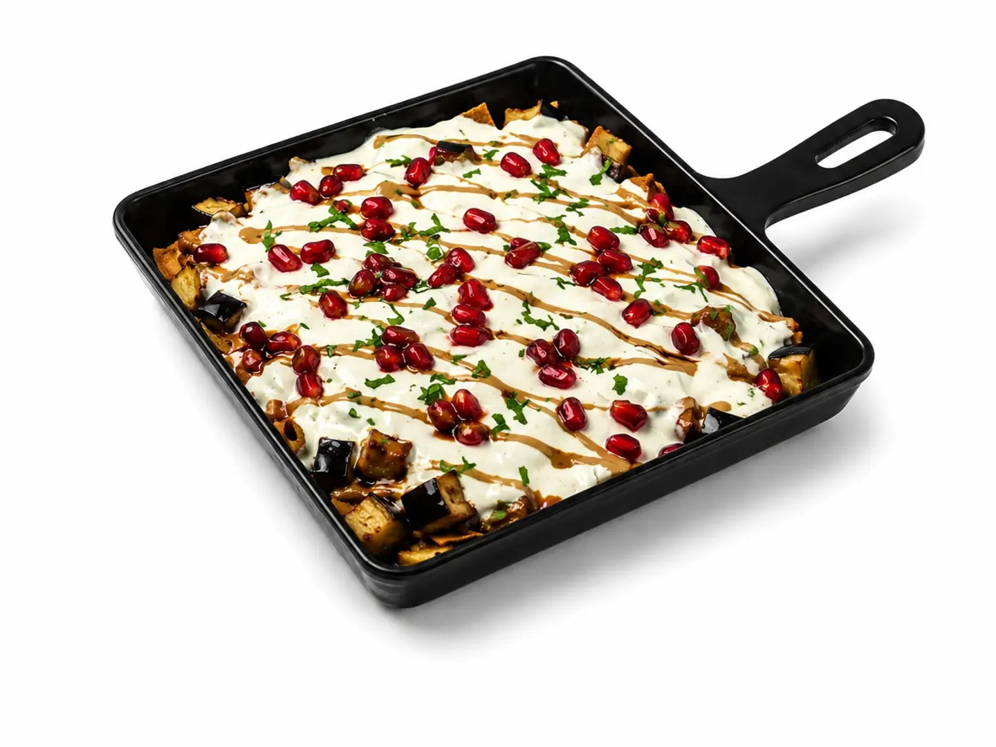 Eggplant Fatteh