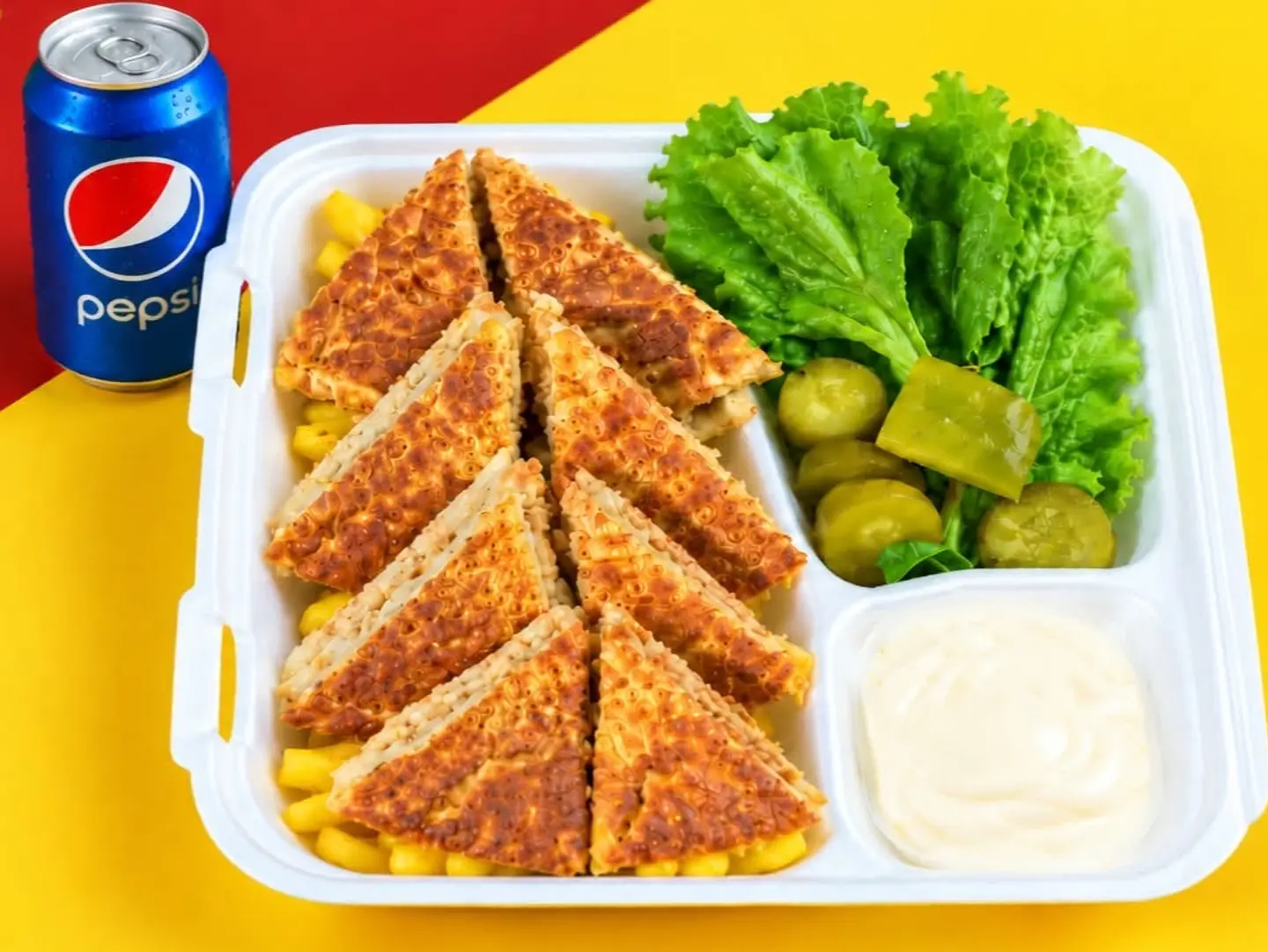 وجبة شاورما ايطالي
