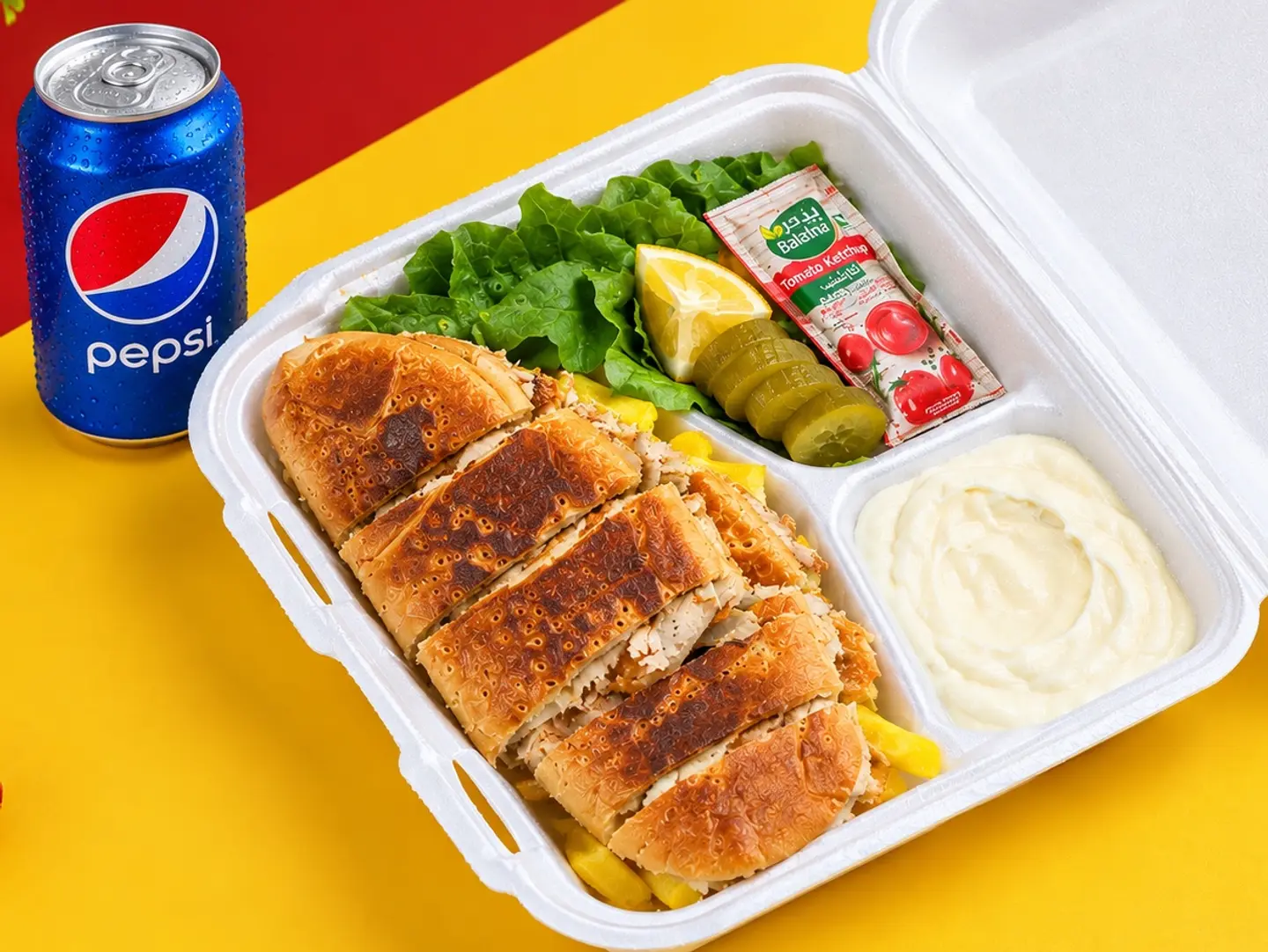 Shawarma Biscuits Meal