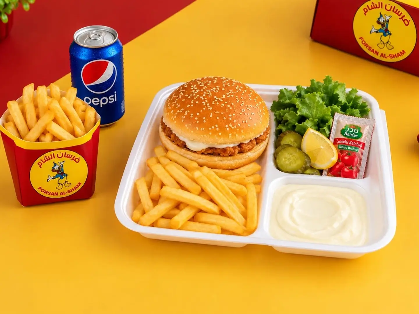 Chicken Burger Meal