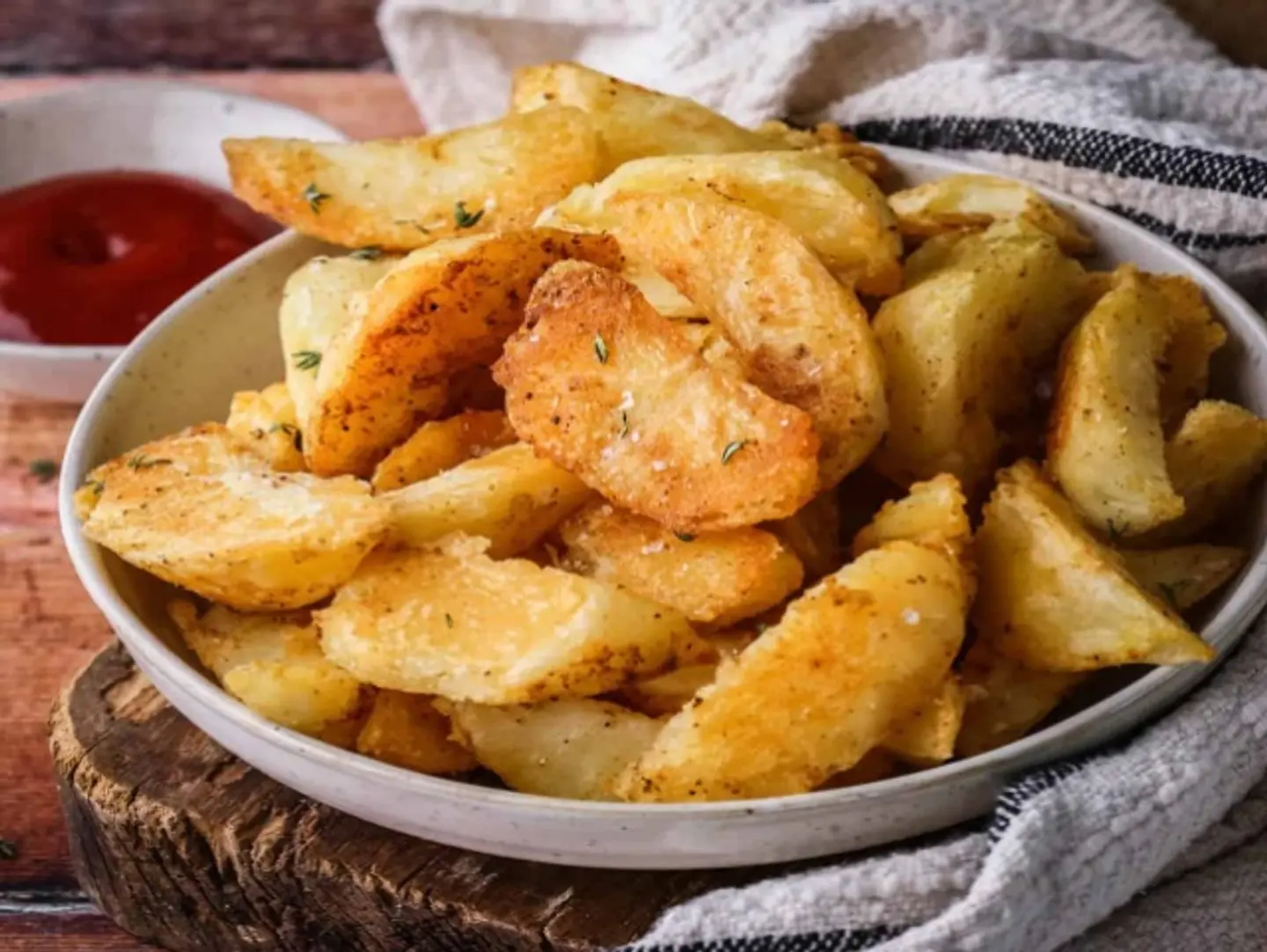 Oven Baked Potatoes Wedges