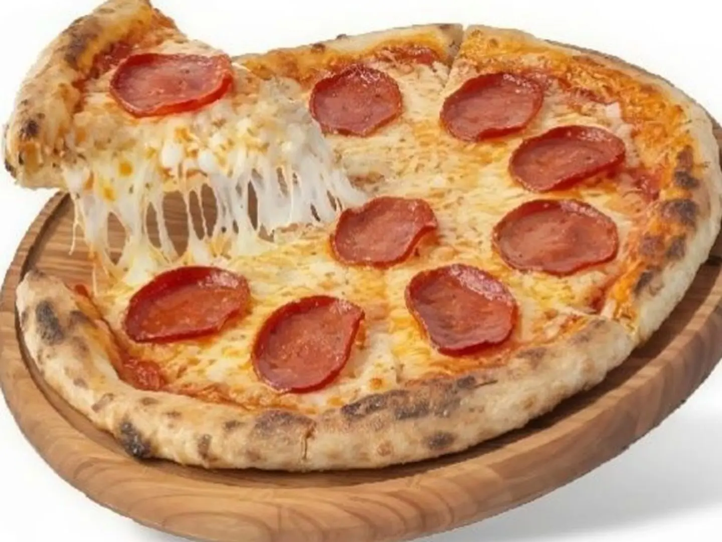 Oatmeal Pepperoni Pizza