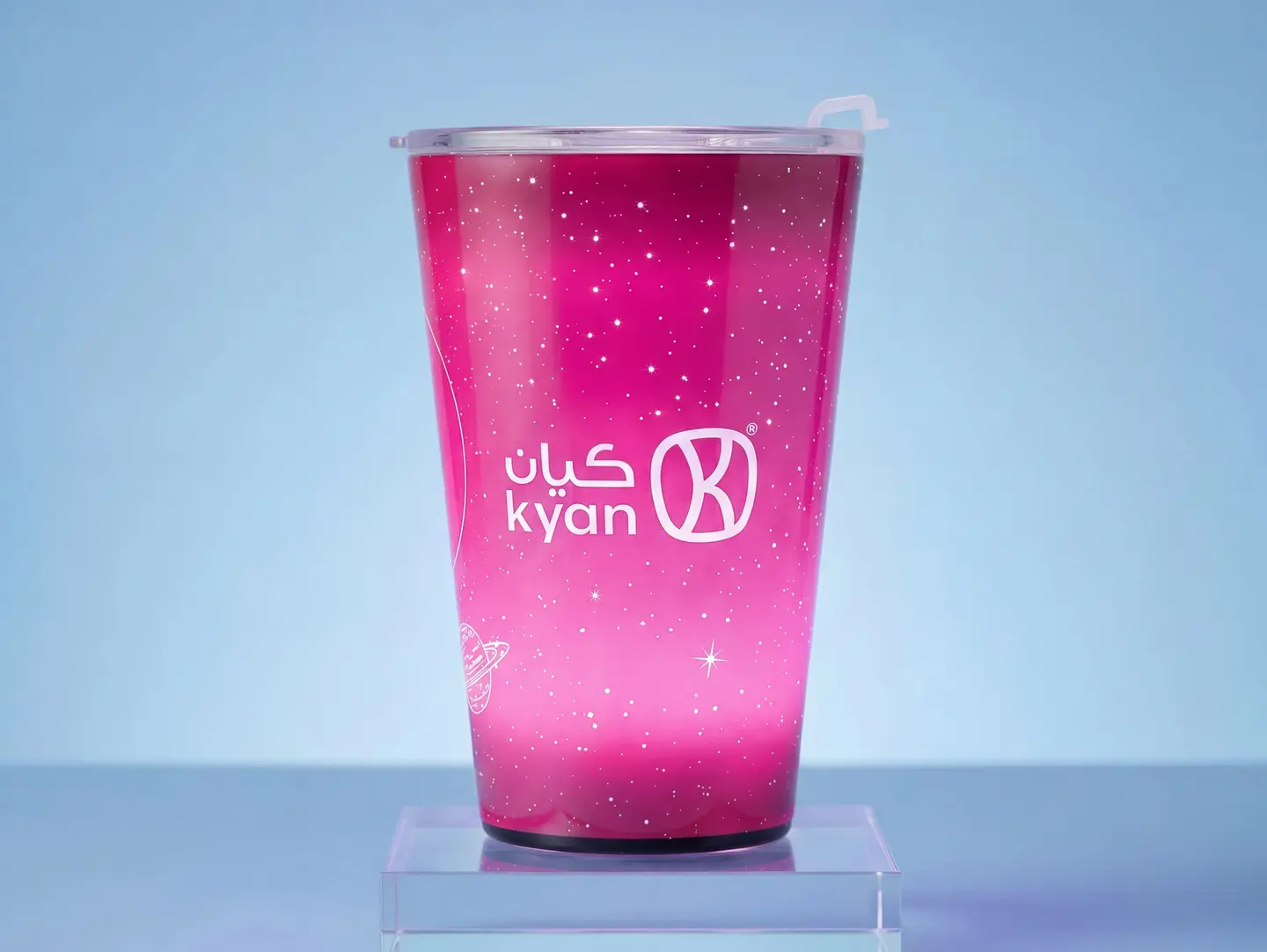 مق مضيء وردي