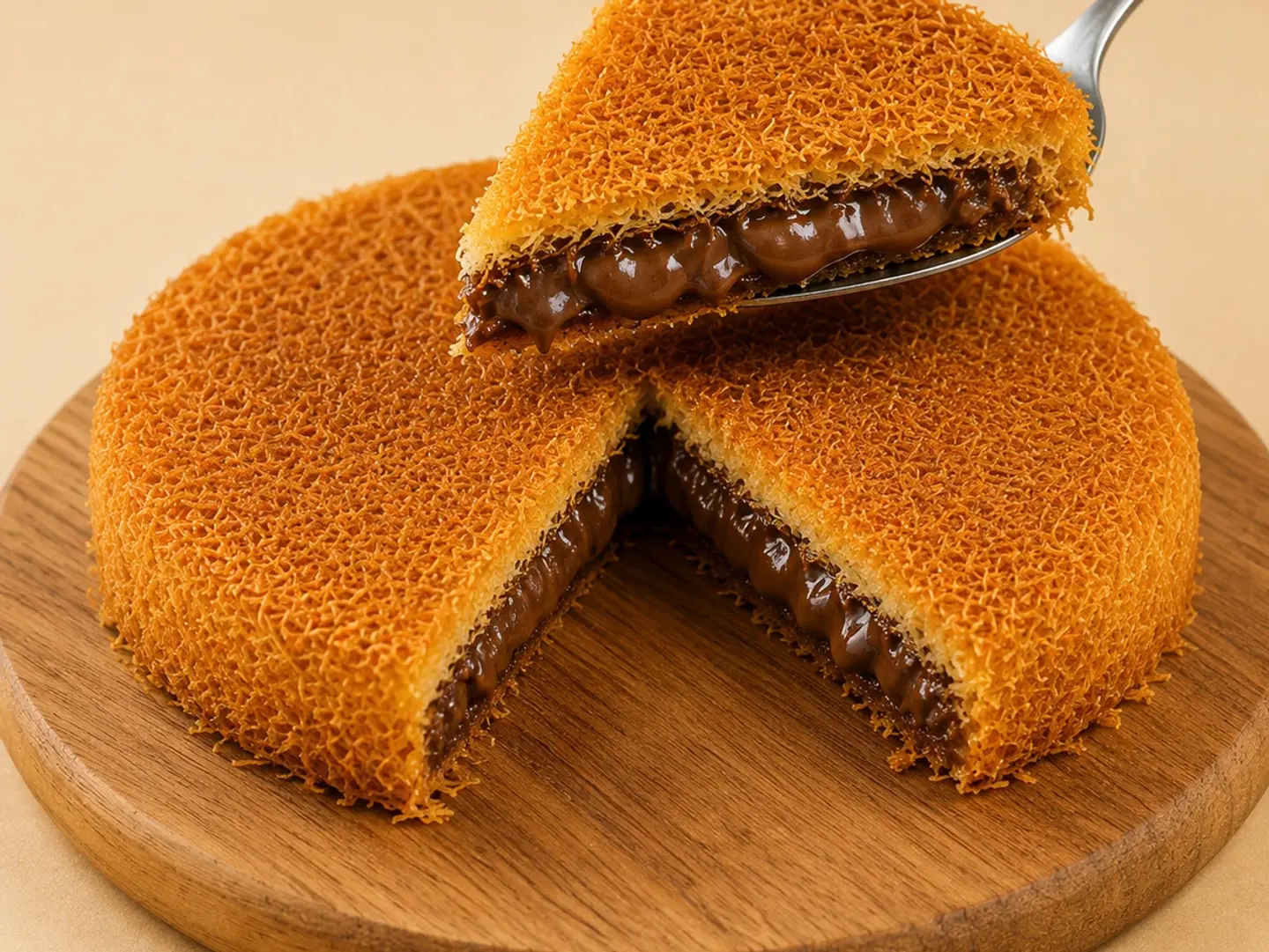 كنافة بالشوكولاته