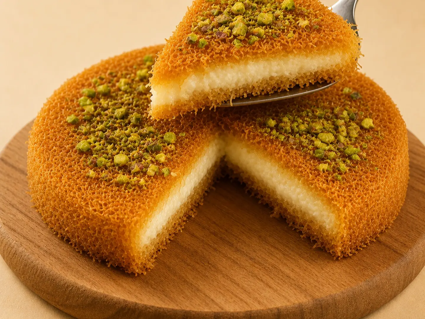 كنافة بالفستق