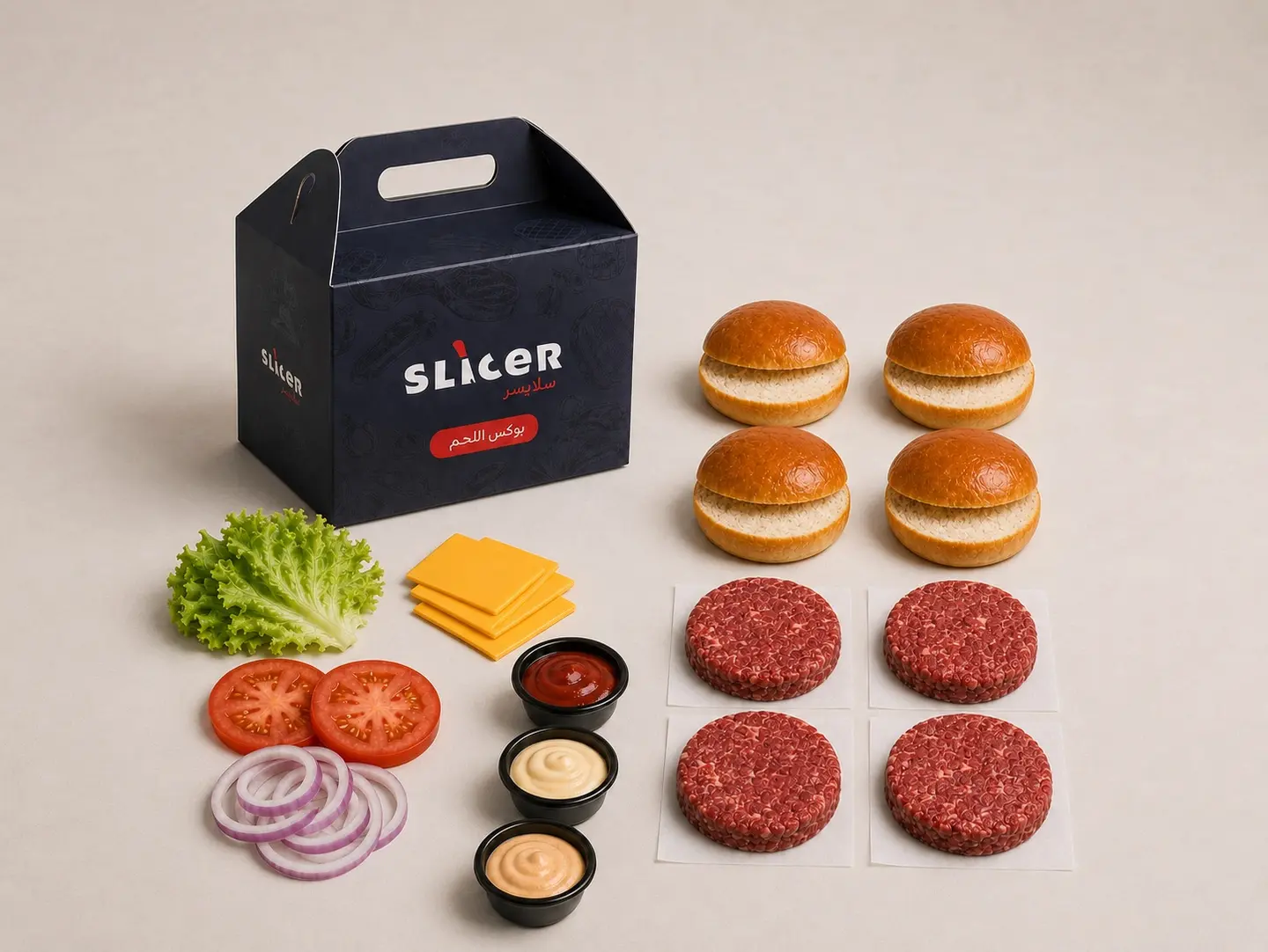 Beef Burger Box