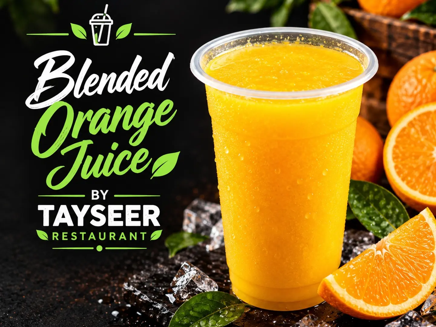 Blended Orange Juice - Small