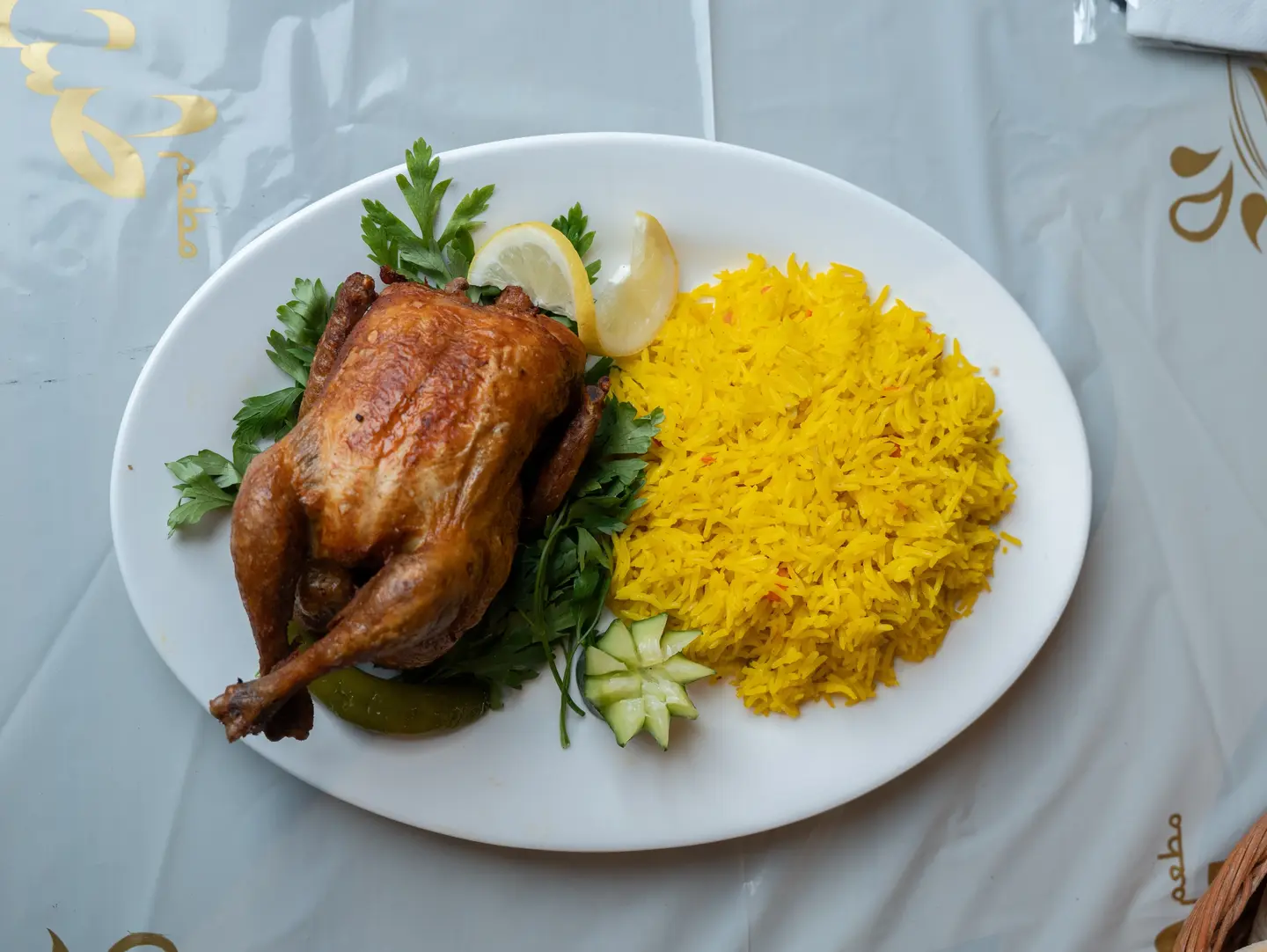 دجاجه محمره