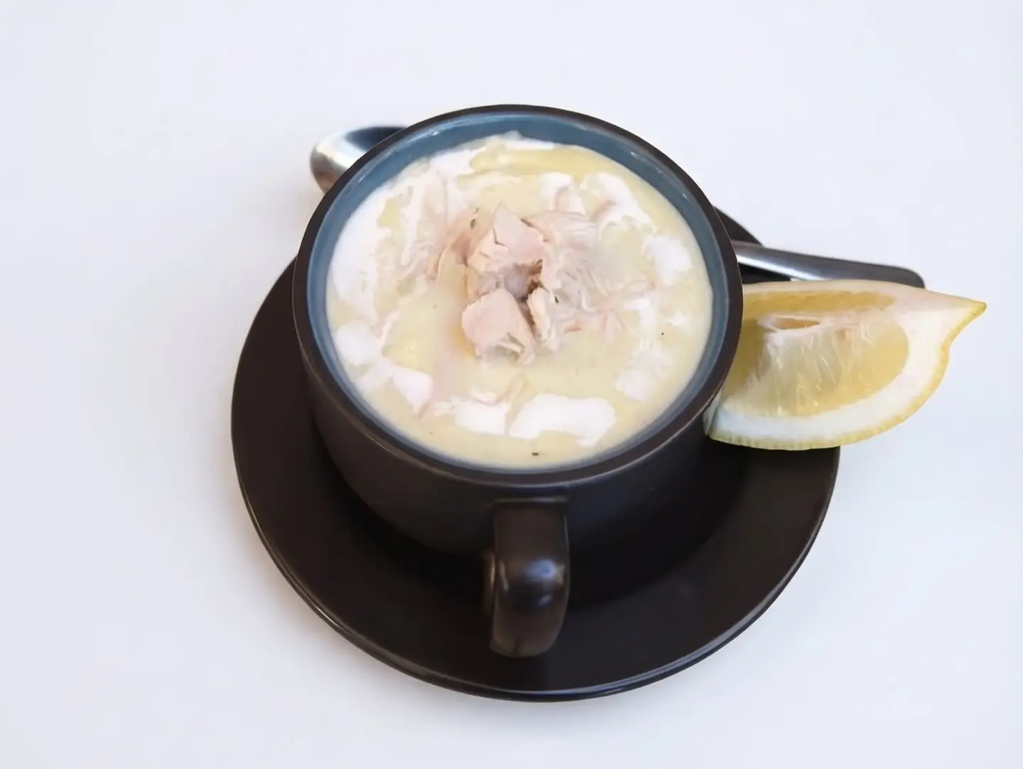 شوربة دجاج بالكريمة