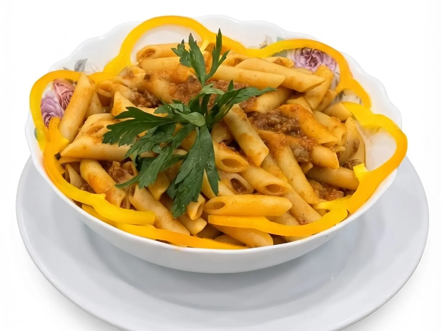 مكرونة بلونيز