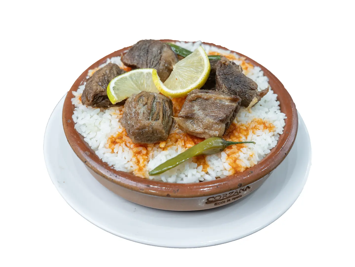 فتة لحمة محمرة