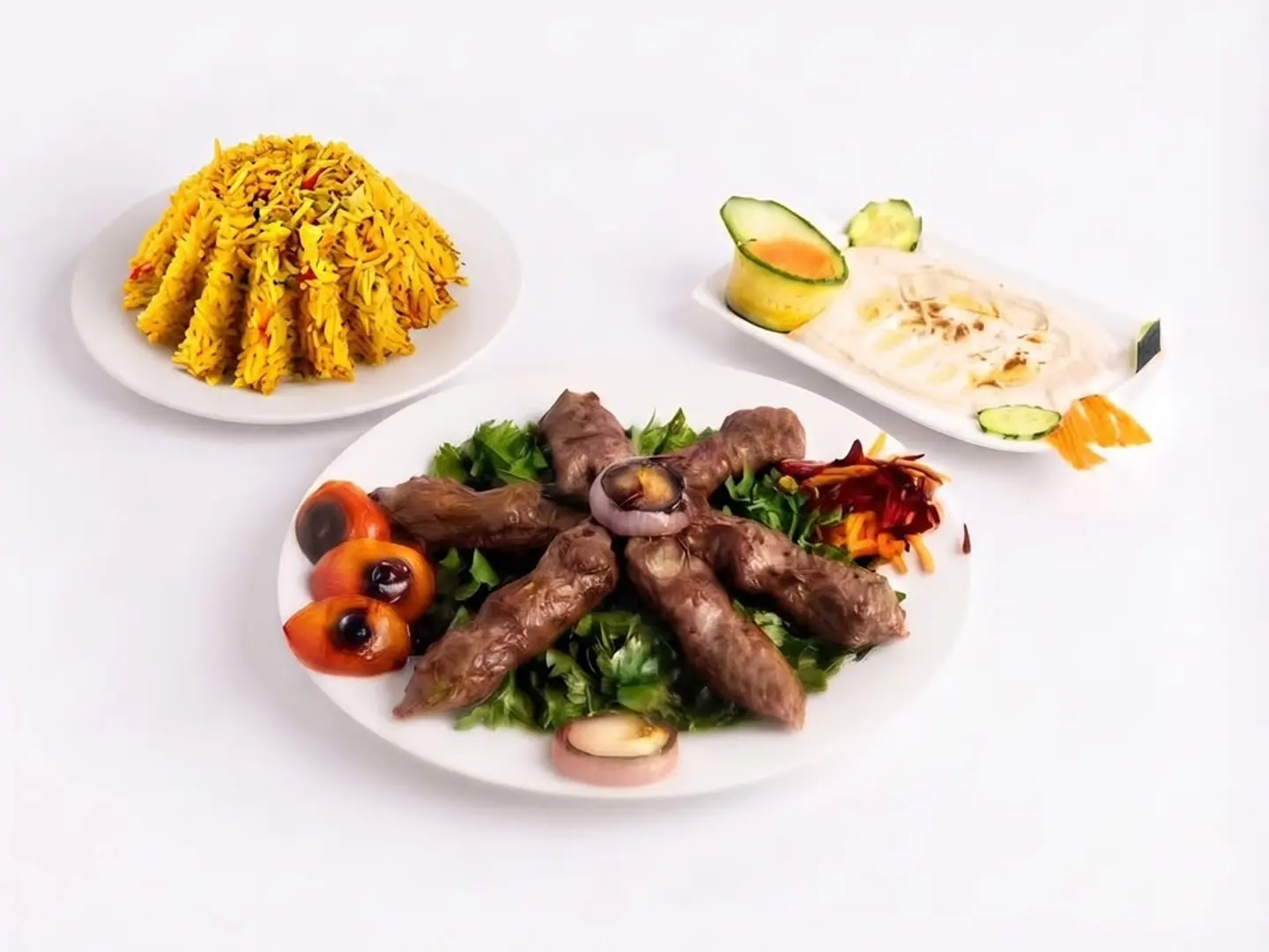 وجبة كباب لحم