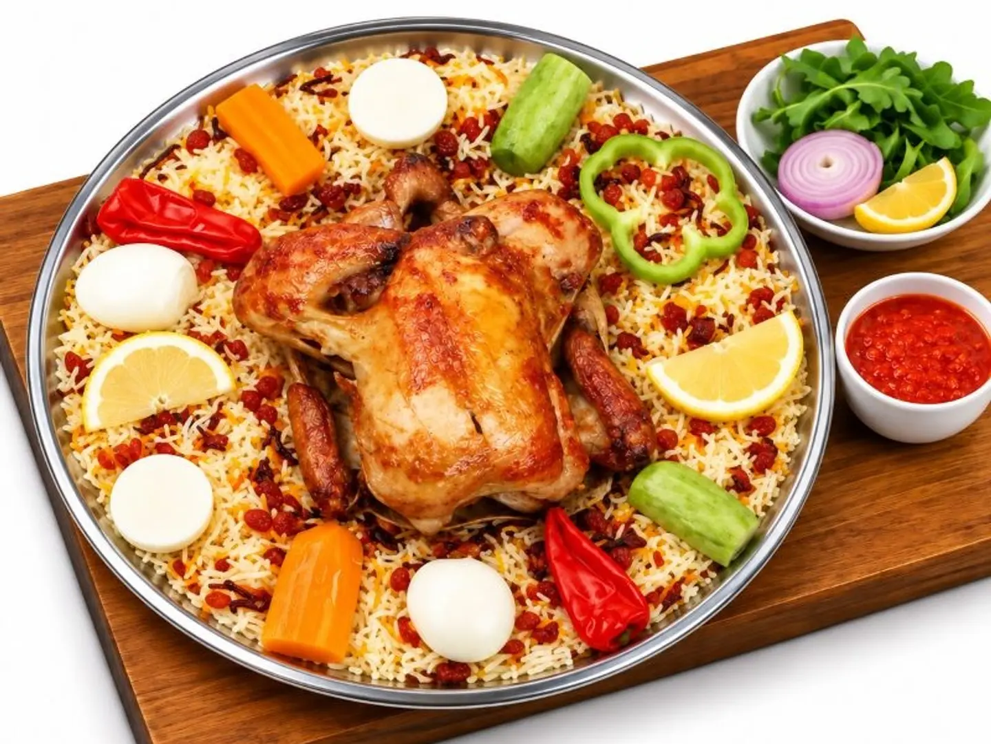 دجاج شواية - حبة دجاج شواية رز شعبي