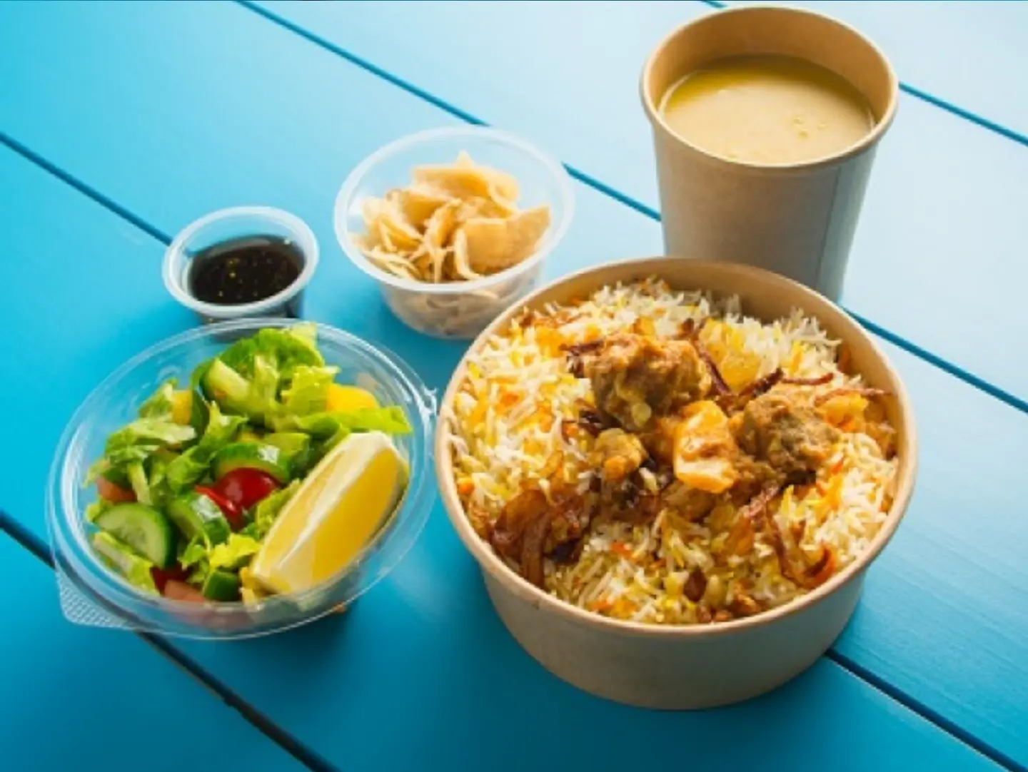 حبونة برياني لحم