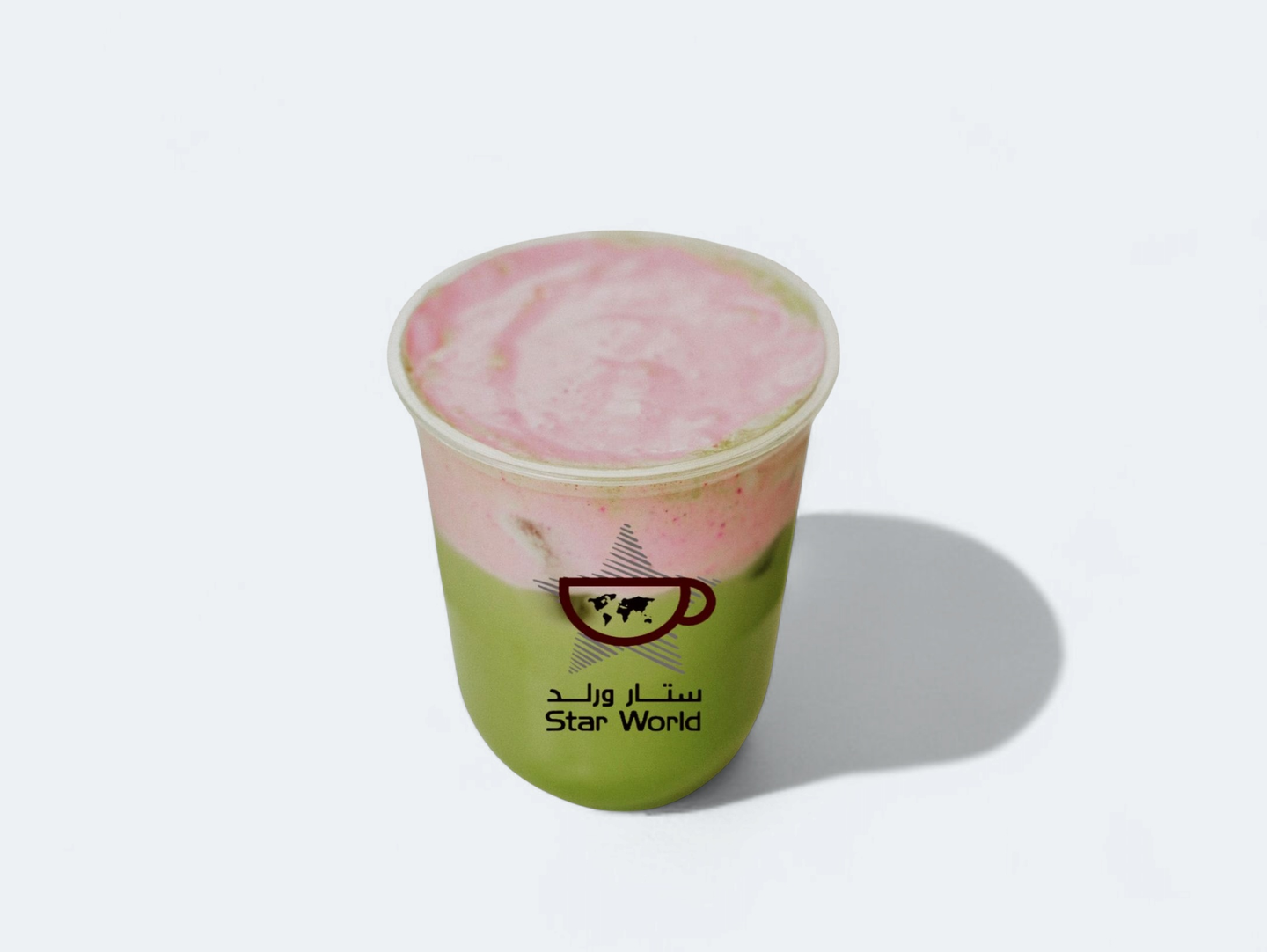 Iced Strawberry Matcha