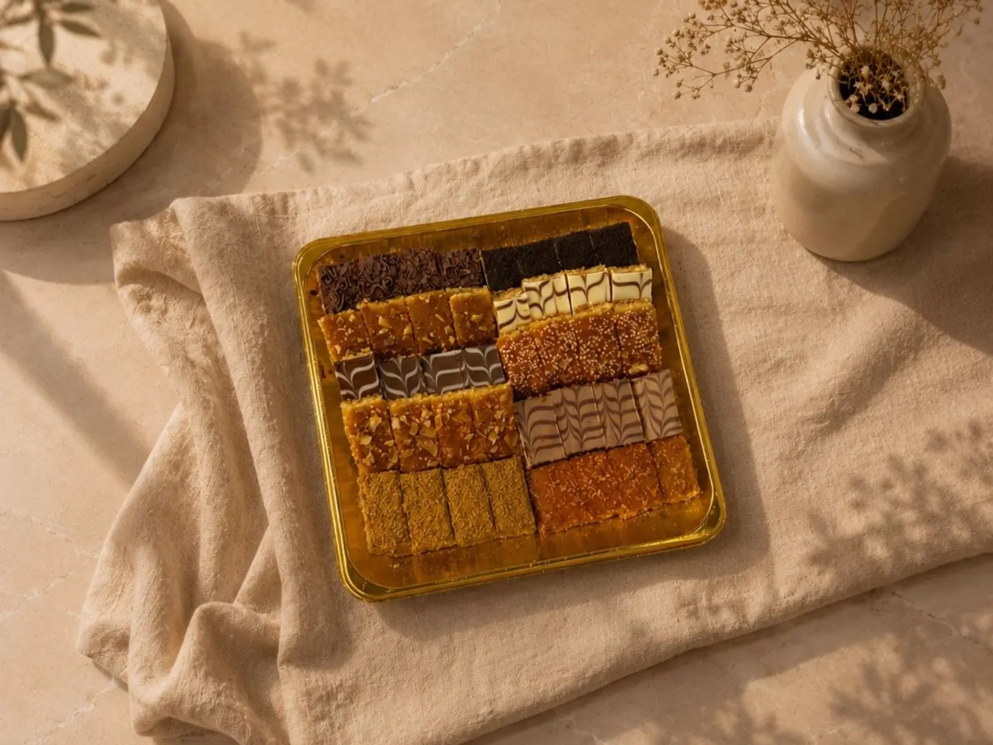 Mixed Basbousa