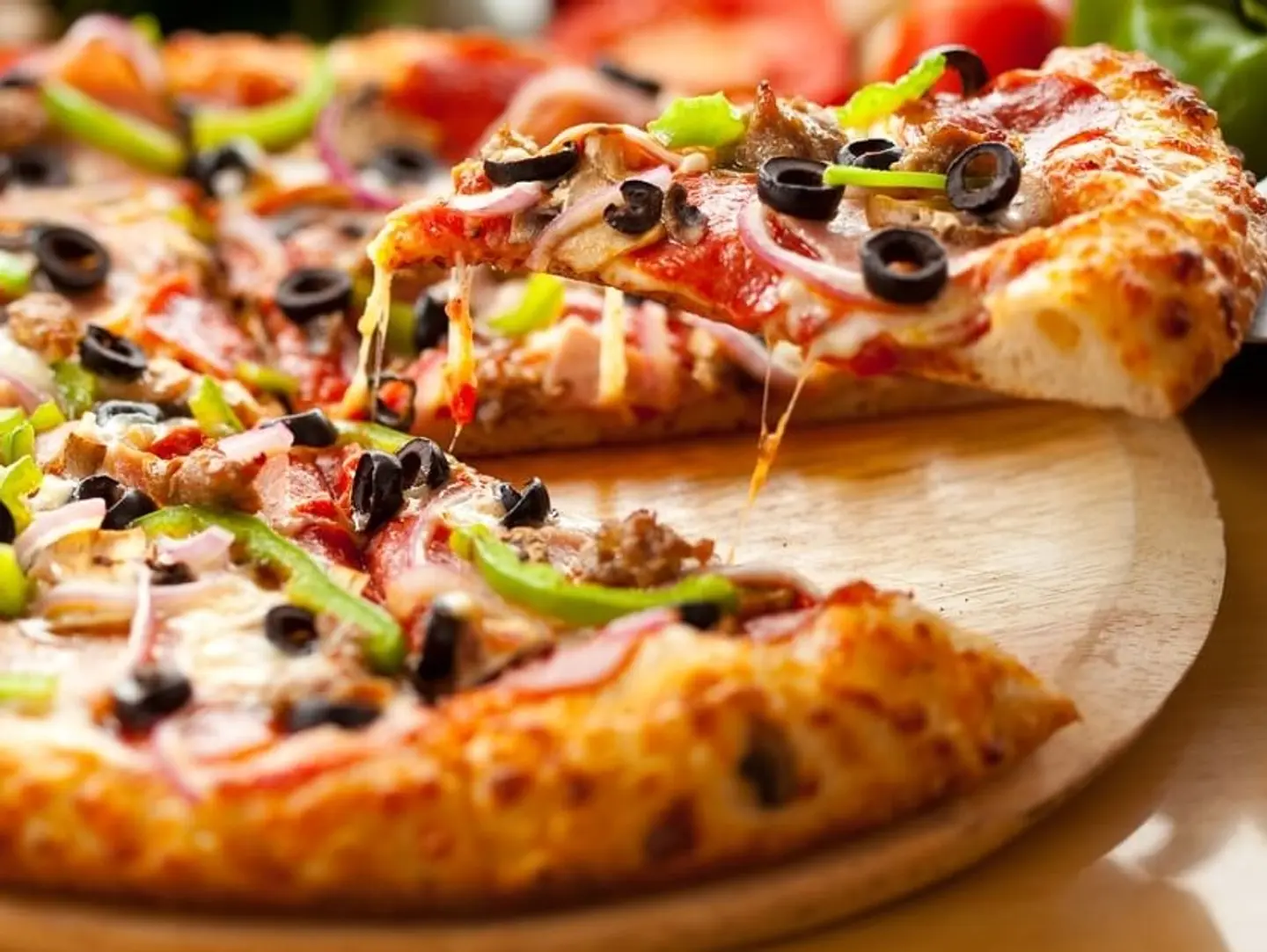 Medium Gourmet Vegetable Pizza
