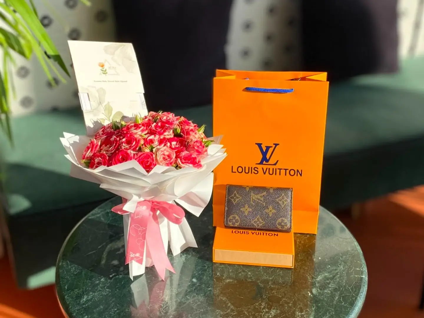 Baby Bouquet With Women's Wallet 12