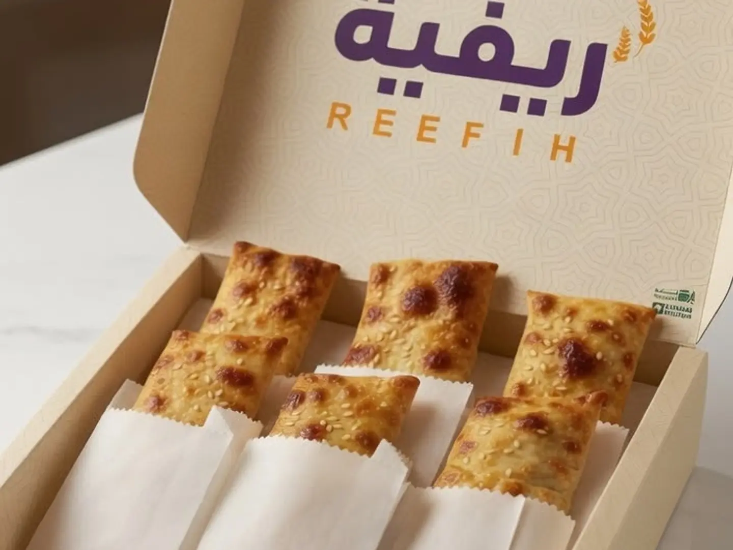 فطائر مستطيلة 12 حبه