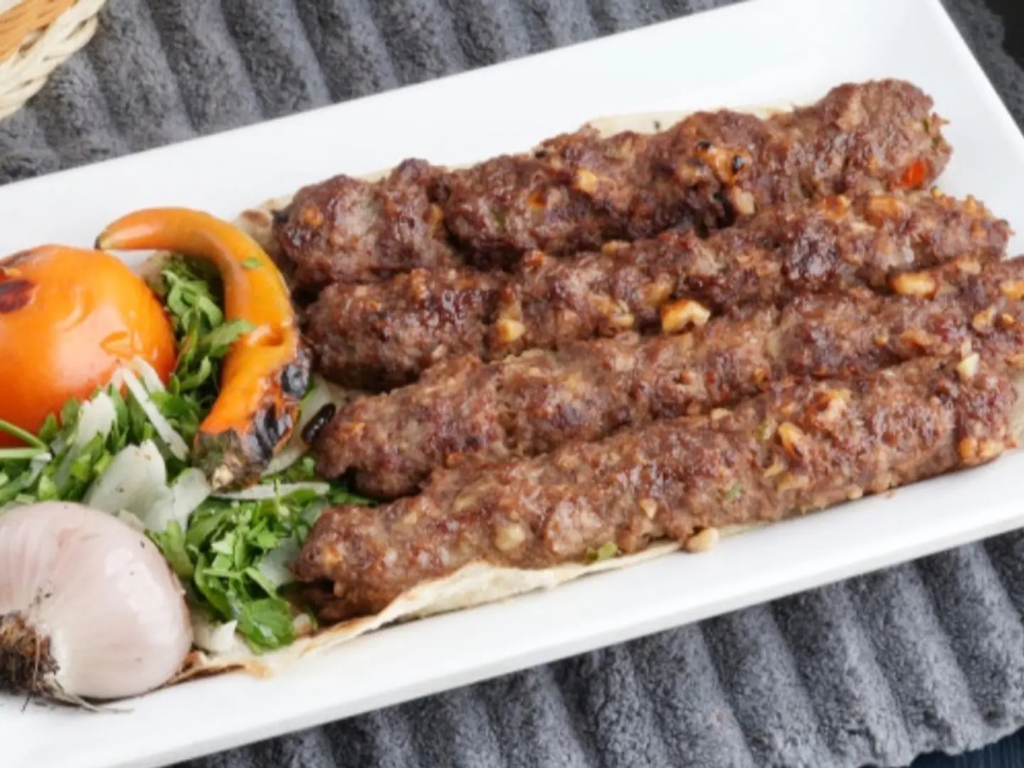 Walnut Kebab - Kebab Prepared With A Blend