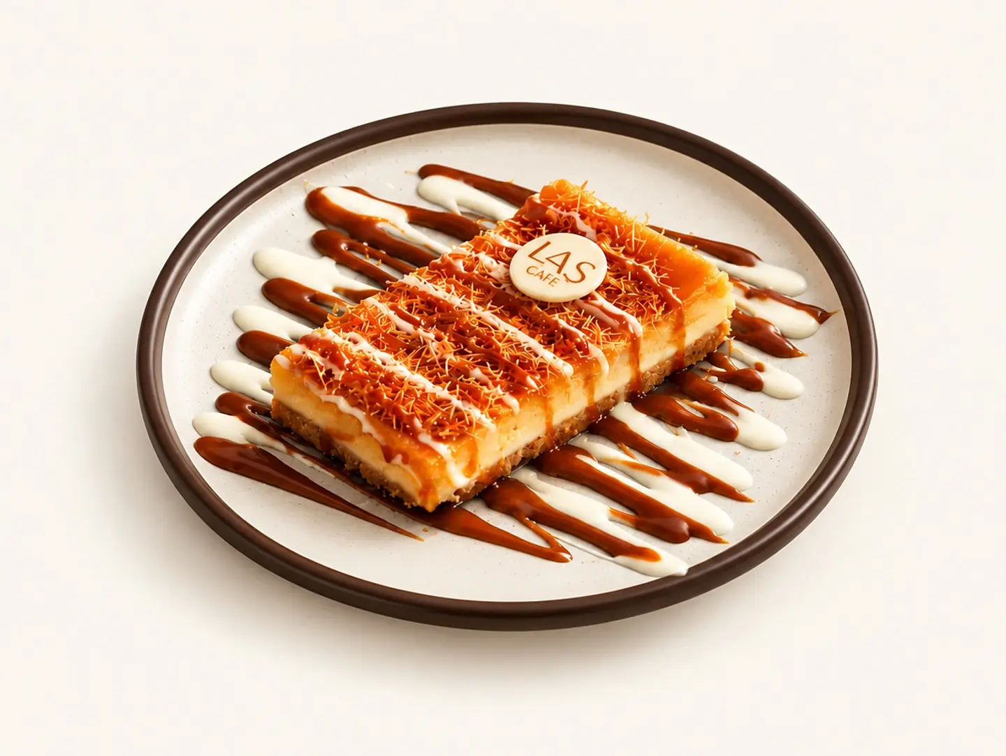 Basbousa Cheesecake