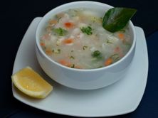 شوربة المأكولات البحرية