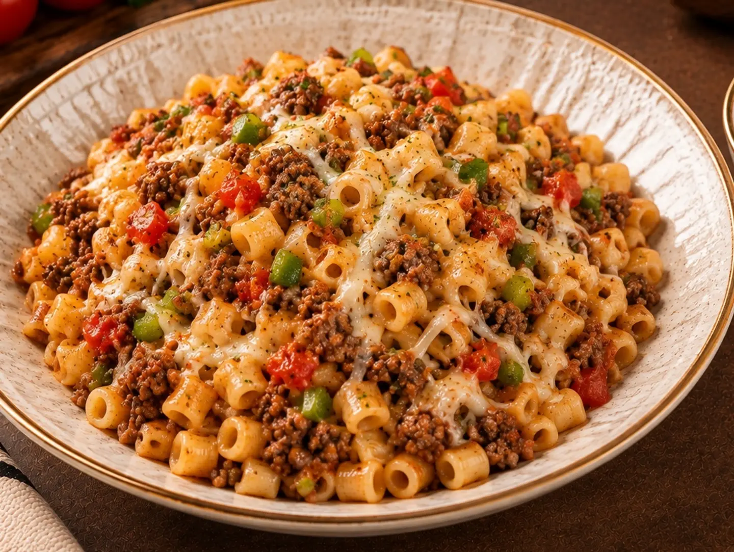 Pasta With Ground Meat