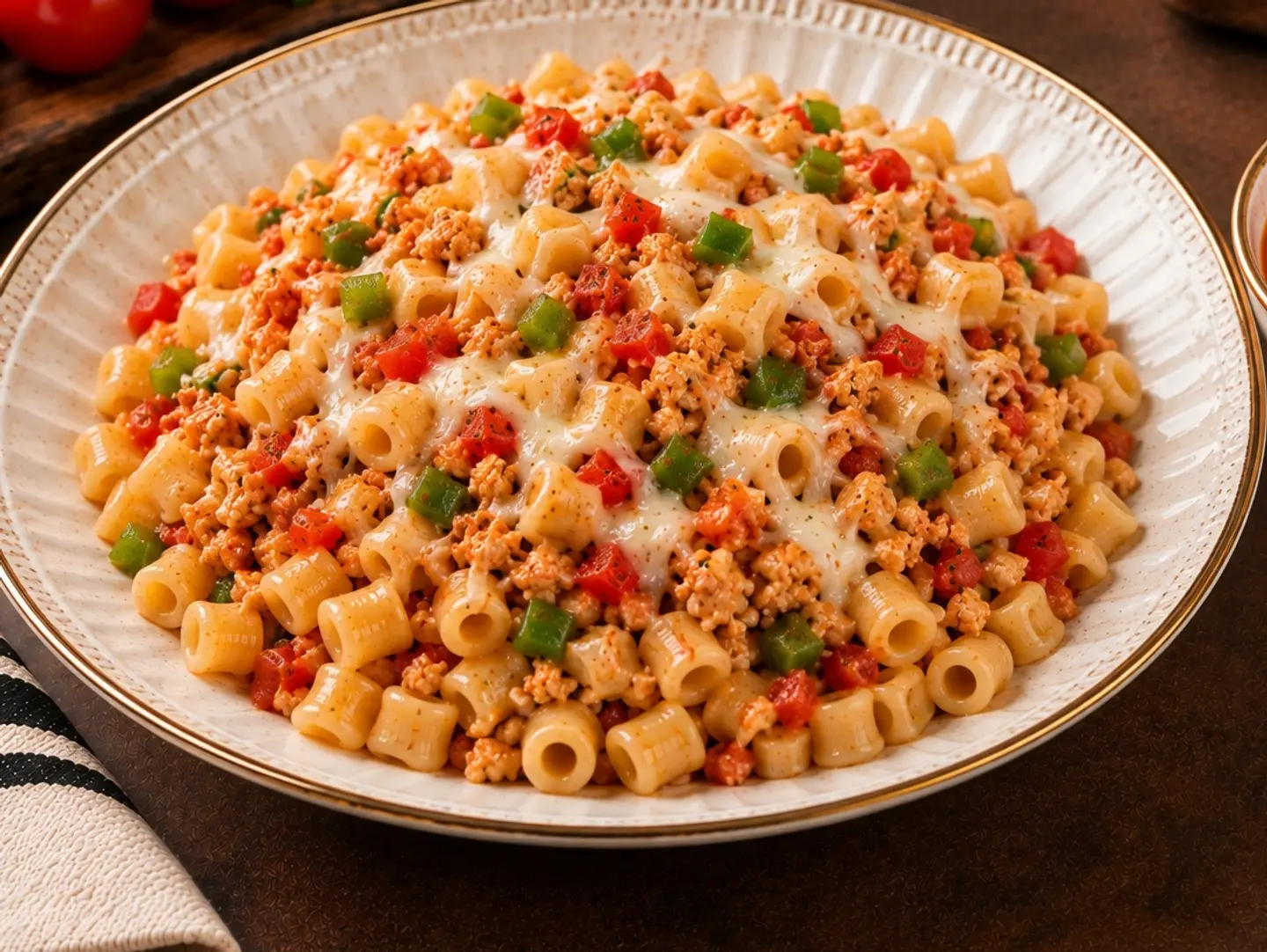 Pasta With Ground Chicken
