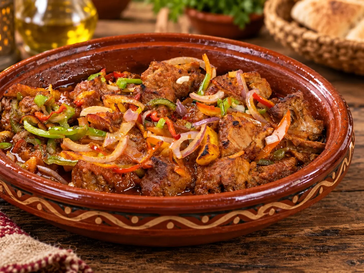 طاجن الشيف لحم وكبدة
