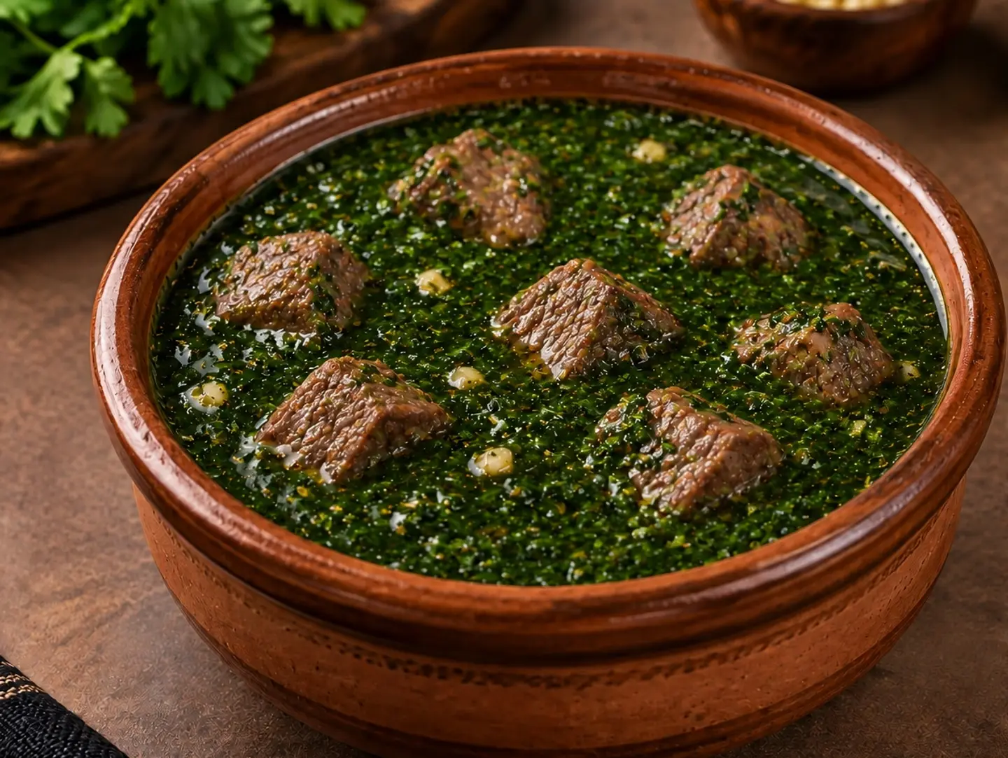 ملوخية باللحم